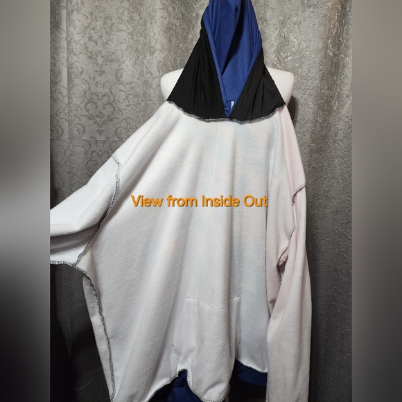 NFL Denver Broncos NWOT Men's 3XL Pullover Hoodie in Blue, Orange, and White - Picture 5 of 7